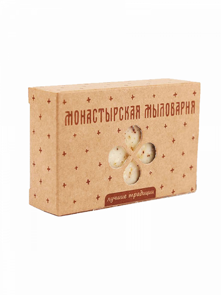 Мыло твердое ручной работы "Ромашка и зверобой"